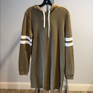 Hoodied dress